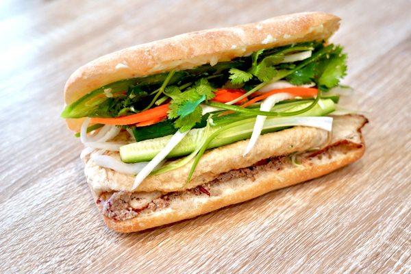 Tofu Banh Mi (vegetarian option)