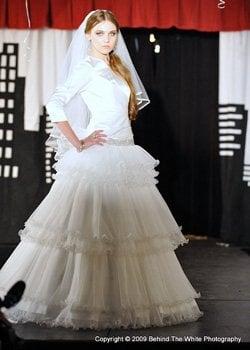 Tznius wedding dress