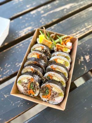 Jopok Bulgogi Kimbap - delicious!