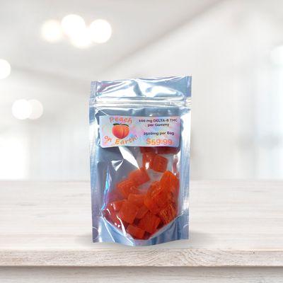 Peach on Earth Delta 8 Gummies - The best tasting gummies and the perfect dose for a good nights sleep!