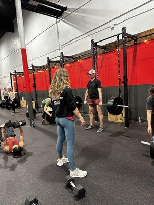 Coaching proper deadlift form and technique