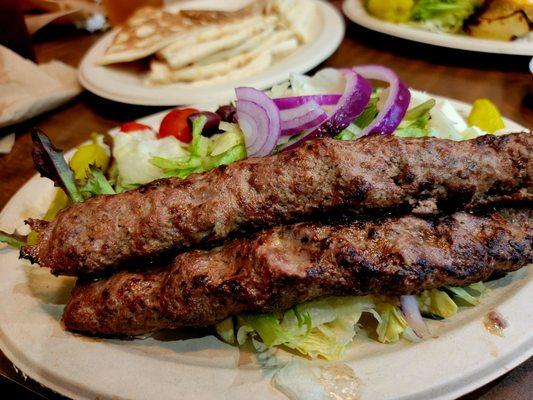 Kubideh Kabob salad