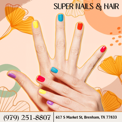 Nail art is a fun way to express your style and personality. You can try out intricate designs or quick and easy looks to suit any mood.