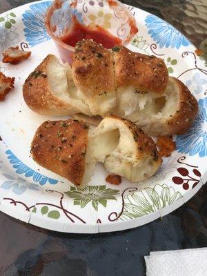 Cheese knots with no cheese