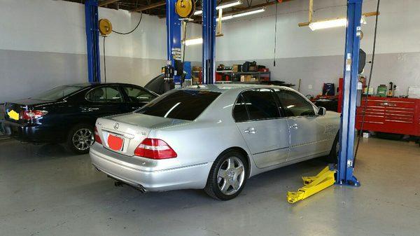 LEXUS LS430 OIL CHANGE