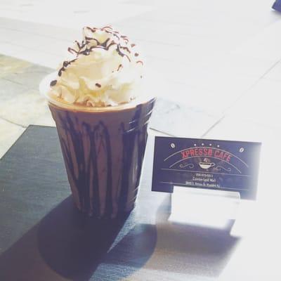 Frozen hot chocolate AKA artica