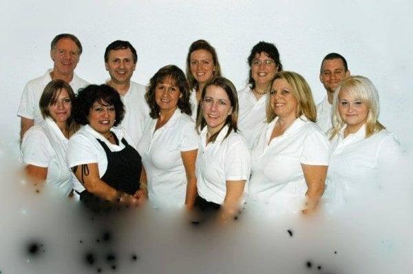 Some of the massage team!