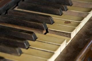 Brigham Larson repairs and refurbishes pianos.