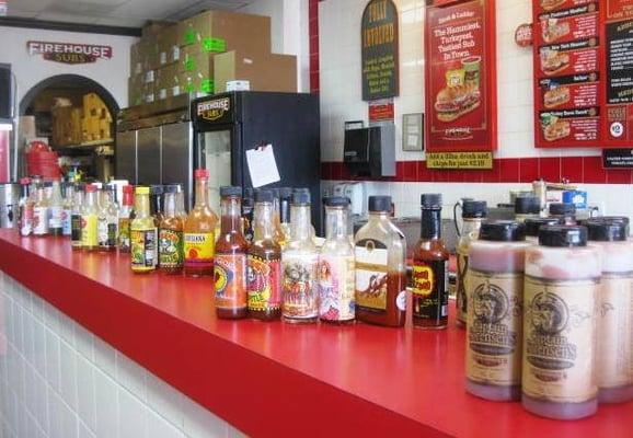 Firehouse Subs - Lynn Haven, FL: Hot Sauces