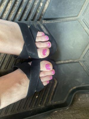 gel pedicure