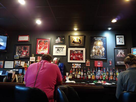 Red Wings decor