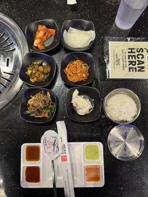 sides banchan 반찬