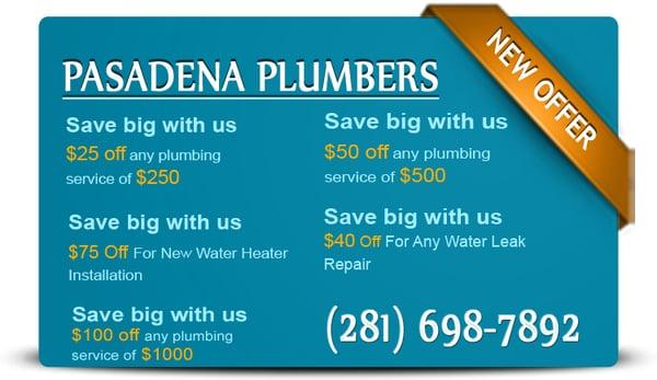 Plumber Pasadena Texas