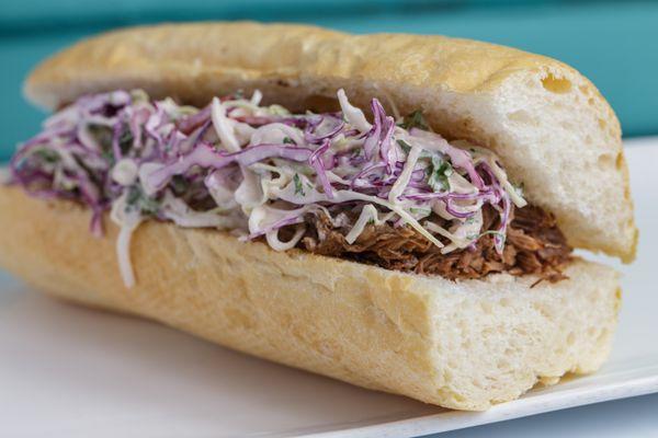 Braised Beef Po' Boy