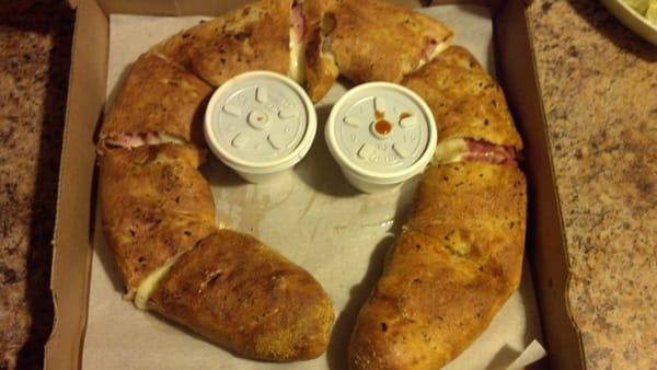 A darn good stromboli