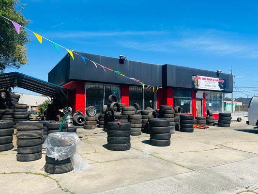 Dubai tire shop & car sales