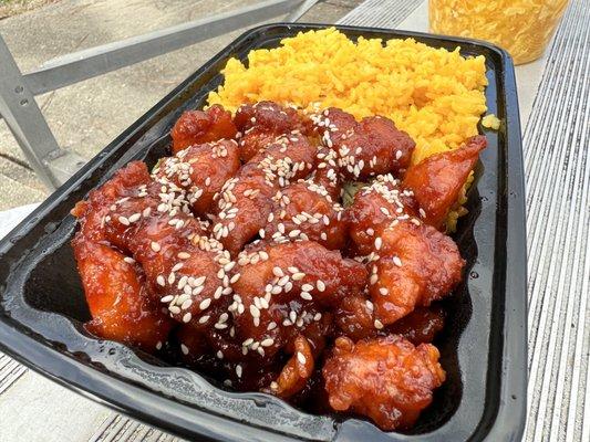 Sesame Chicken lunch special