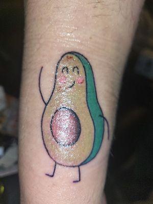 Avacado Tattoo done by the great Dustin!!!