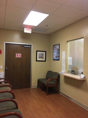 Anesco Interventional Pain Institute Reception Area