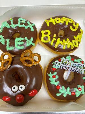 Happy Birthday Donuts