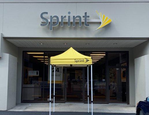 The Sprint store in Alabaster.