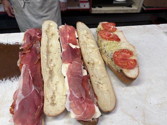 Italian Sun   Real deli meat!!!