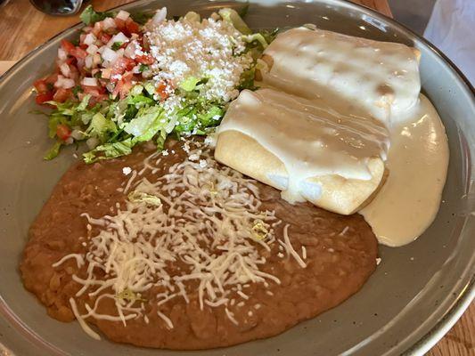 Ground Beef Chimichangas