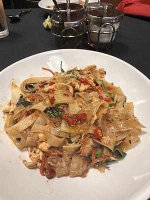 Drunken Noodles with Chicken