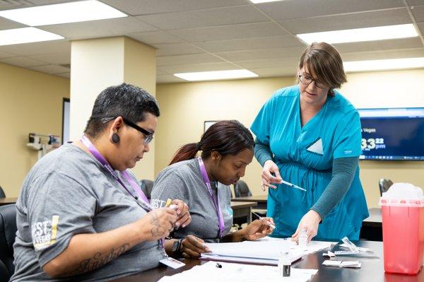 Northwest Career College's Henderson location is dedicated to those students studying Medical Assisting and Phlebotomy.