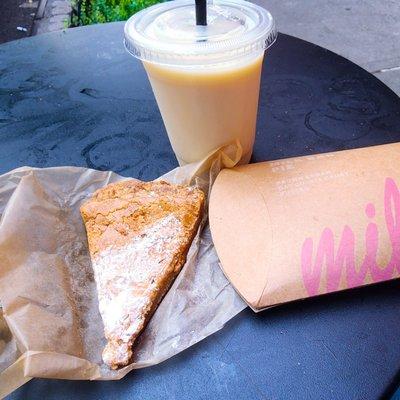 Molk Bar pie & "cereal milk"