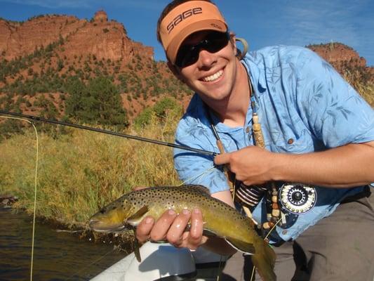 Guides day off on the river