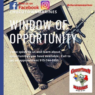 add us on facebook or instagram: @Chucotownmarines