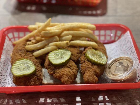 3 Jumbo Tenders with Fries