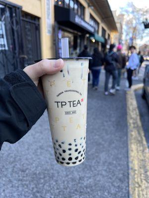 3/5/2023 C3. Tie Guan Yin Milk Tea with boba