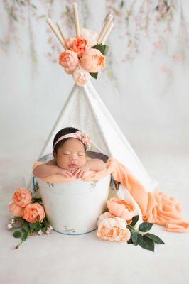 Newborn baby photoshoot