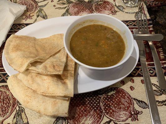 Lentil soup