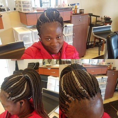 Box braids by Mabelle's braids