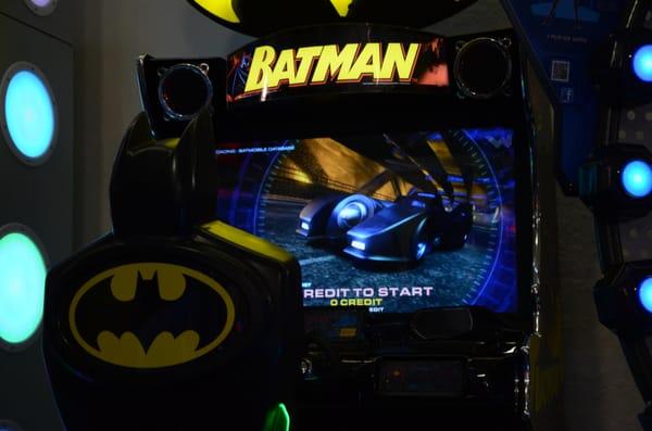 Batman Video game at the Funworks Arcades