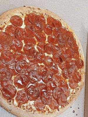 Extra Pepperoni Pizza