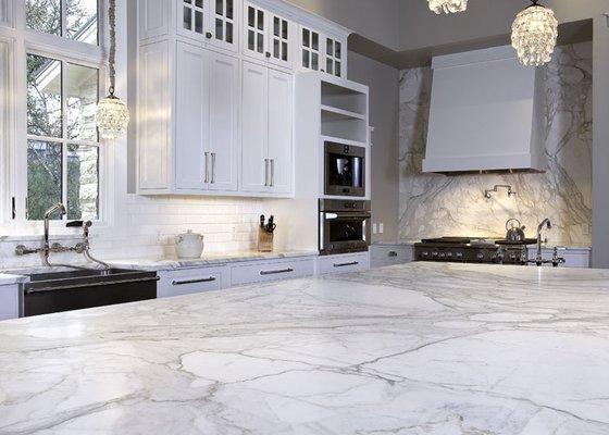 Calacatta Marble Kitchen