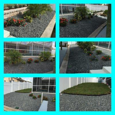 After, Emil and his crew turned our yard into a beautiful yard