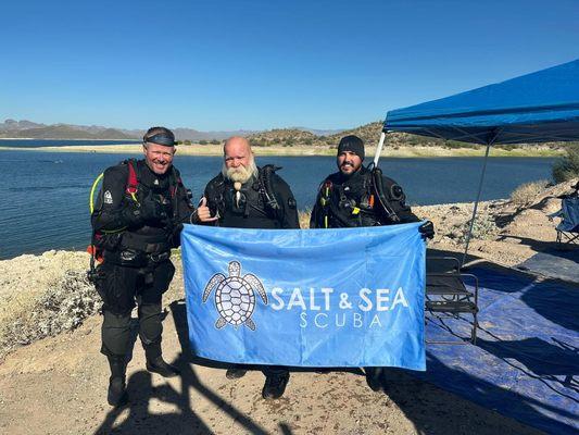 Drysuit class at Vista Point!