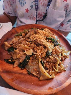 Chicken pad see ew (1 star).