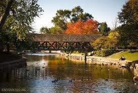 Naperville's Riverwalk- A treasure in the heart of downtown Naperville.