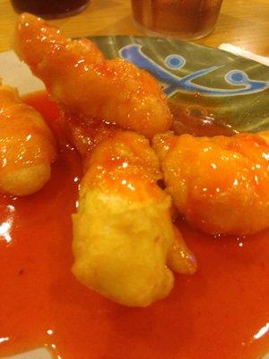 Sweet and sour chicken