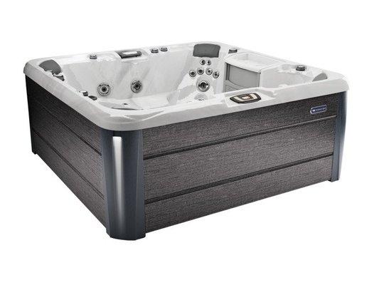 Sundance Spa Optima with new exterior design at Big Sky Spas