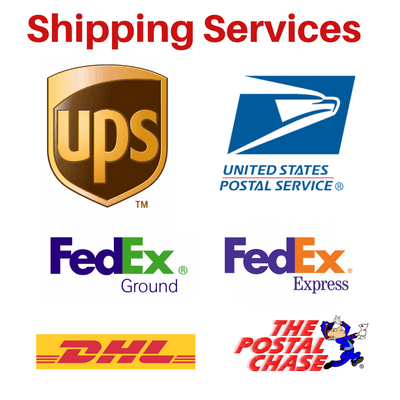 We Ship With All Major Carriers.