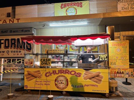 10/19/2021 churro stand