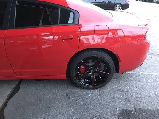 Customer loves his new wheels we sold him