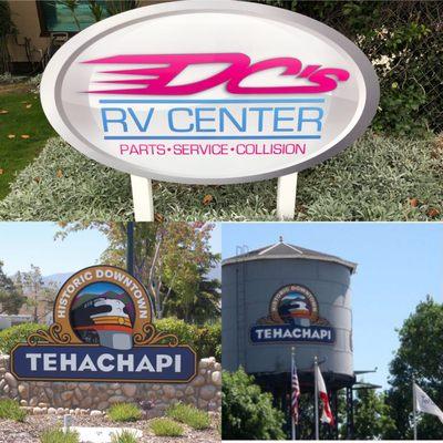 RV PARTS,SERVICE AND COLLISION IN TEHACHAPI,CA.